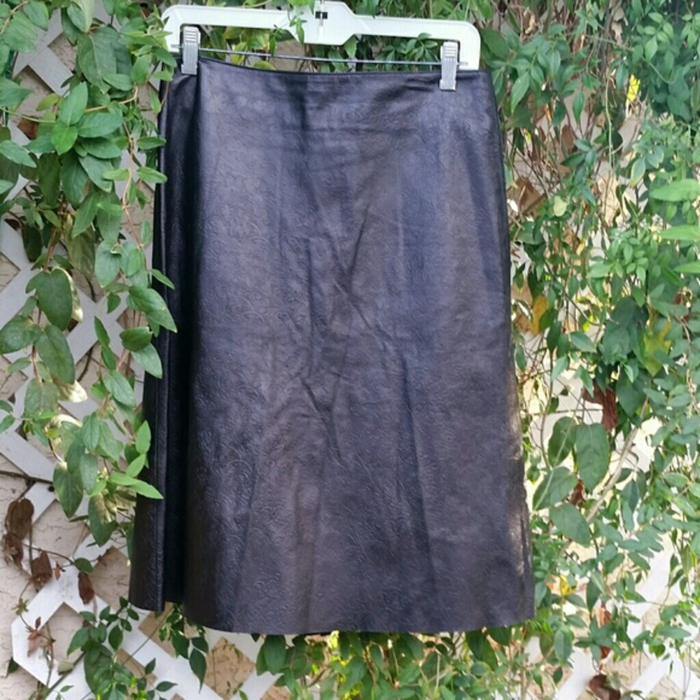 DEREK‎ GREEN LEATHER SKIRTS